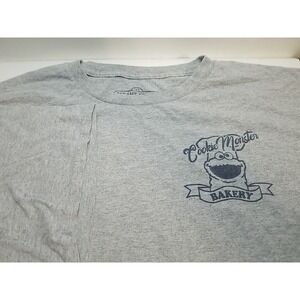 Cookie Monster Bakery T Shirt Sesame Street 3XL Short‎ Sleeve Mens